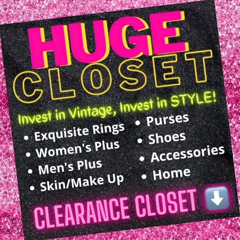 Hello & Welcome 🙏🏻 TIP: Use the FILTER BUTTON to SORT & SEARCH HUGE Closet